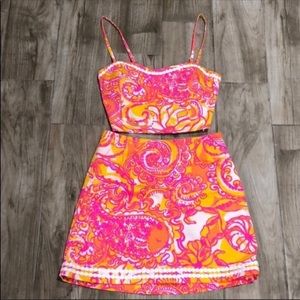 Marbella set ❤️top size 0, skirt size 4